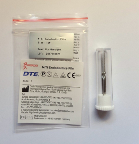 6stk Woodpecker Niti U Feilen, endodontic files, 15#/ 20#/ 25#/ 30#/ 35#/ 40#/ 15-40#, fit EMS/DTE scaler-CE/FDA