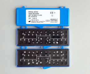 Dental MIM-Technologie Metall Brackets,U/L 5-5 mit Haken 345, CE/FDA