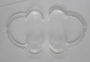 2XC-Form dental cheek retractor,Lippe Retractor,Mundöffner,mouth opener,transparent S