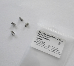 4st Dental molar Bondable Single Tubes,nun-convertible,nicht konvertierbar,ROTH022 1st,UL/UR/LL/LR,CE/FDA