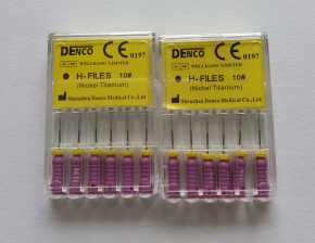 2pack niti H Files, L=25mm, 6#-40#,wählenbar Größe , Wurzelkanal H-Feilen, CE