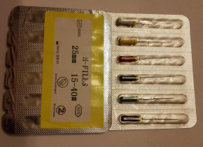 2pack niti H Files, L=25mm, 6#-40#,wählenbar Größe , Wurzelkanal H-Feilen, CE