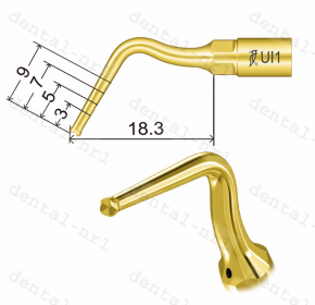 Implantation Spitze UI1, 5, 6, 7 für *mectron /woodpecker ultrasurgery,CE/FDA