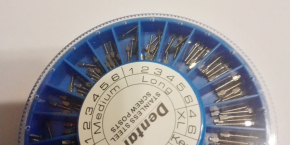Dental golden Edelstahl-Schraubpfosten ,stainless steel Screw Post,,sotiert, 120stk/pack,CE
