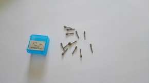 Dental Titanium Schraubenpfosten ,Titanium Screw Post,Einzelgröße,12stk/pack,L1/L2/L3/L4/L5/M1/M2/M3/S1/S2/S3,CE