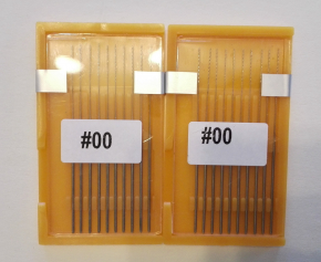 10stk Dental hohe Qualität Edelstahl-Quadrat-Broschen,Stainless Steel Square Broaches,#00,CE