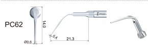1stk woodpecker ZEG Spitze PC60/ PC61/ PC62, KaVo* Piezo LED kompatibel ,CE/FDA
