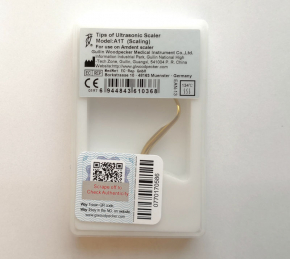 woodpecker Scaler Spitze Tipp A1T, original scaling tip fit AMDENT CE/FDA