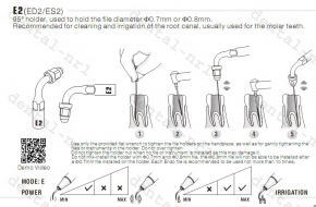 1Stk ENDO ZEG Spitze Tip ES1/ES2/ ES3/ES3D /ES10/ES11, SIRONA scalers,endodontic TIP,CE/FDA