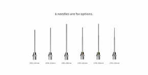 4stk WOODPECKER Applikations nadeln für Fi-G,20G 28MM,CE