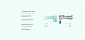Woodpecker kabelloser Prophy-Motor K-Po,Basismodell, bequeme Bedienung, komfortable Erfahrung, sicher und hygienisch.CE/FDA