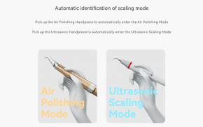 (Sommerangebote!)Woodpecker Dental Scaler und Air Polisher AP-B, innovatives Design, schnelleres und bequemeres Scaling.CE/FDA