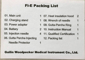 Neu!Woodpecker Guttapercha-Obturationsgerät Fi-E,Drahtlos und elektrisch,CE/FDA