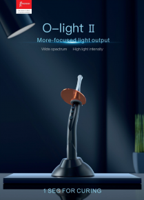 woodpecker Lichthärtung O-LIGHT II,385-515nm,3000mw/cm2,1s curing,3-modes,besonderes schwarz!CE/FDA