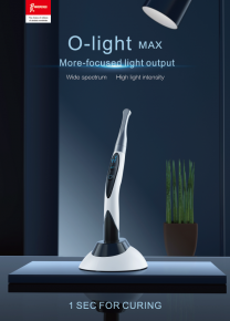 woodpecker O-LIGHT MAX, Fokussiertere Lichtleistung!Wide spectrum+high light intensity 2500mw/cm2,1s curing,CE/FDA