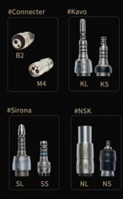 Woodpecker Dental Air Polisher AP-H PLUS, Supragingivaler und subgingivaler Modus,*KAVO/*SIRONA/*NSK kompatibel,CE/FDA