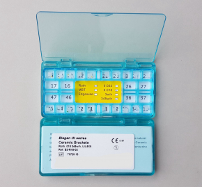 Dental Keramikbrackets/ceramic brackets,Mesh-Basis mit hooks 345,CE/FDA