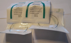 2Pack Dental Niti Reverse Curve Bogendraht, runde,U/L CE/FDA(Wählen Sie die Größen)