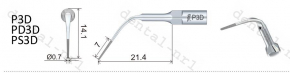 1stk WOODPECKER ZEG Spitze P3D / P4D ,EMS/WOODPECKER kompatibel,CE/FDA