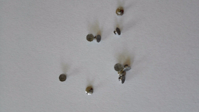 10Stk Dental lingual buttons,Dental runde Basis verklebbar Lingualknöpfchen,CE